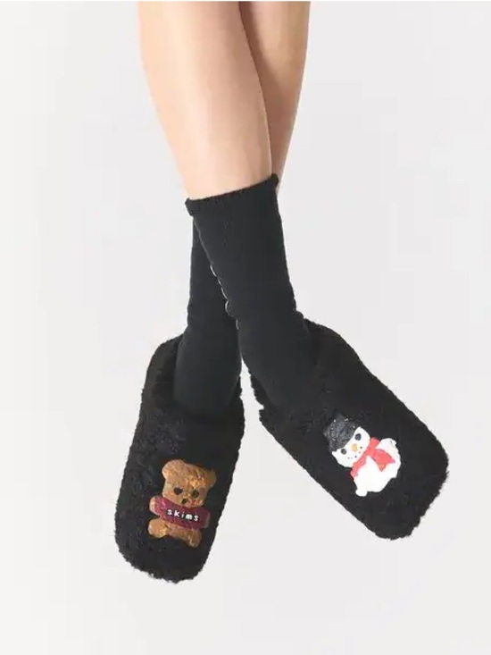 SKIMS Shoes - Skims x Cactus Plant Flea Market Sherpa Slippers size 37/7 limited edition NWT